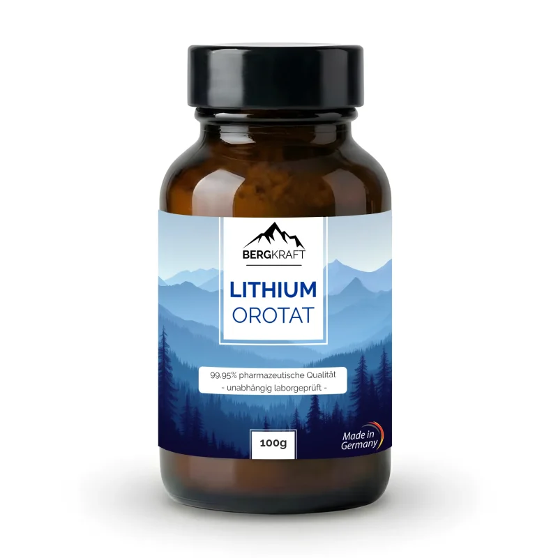 Lithiumorotat (Monohydrat), min 99.9%, Lebensmittelqualität (C5H3LiN2O4)
